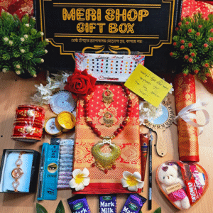 20 Iteam Saree Combo Gift Pack (Red)